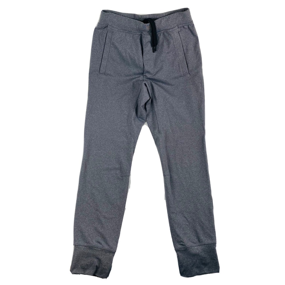 Lululemon Mens Performance Joggers Gray Activewear Pants Size Small